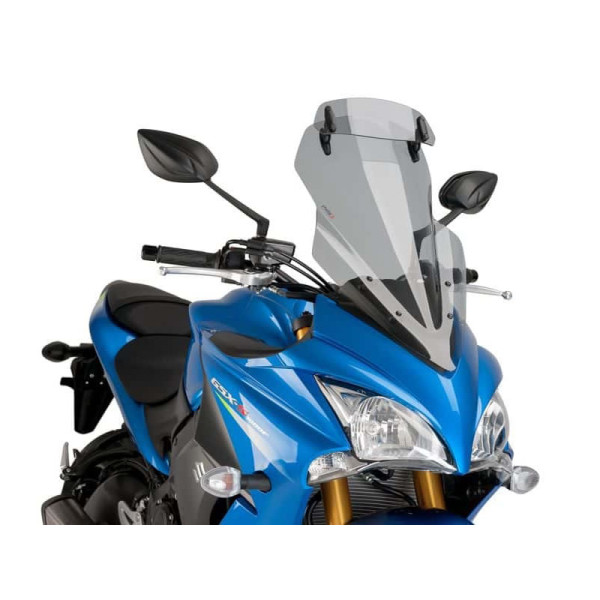 Puig Touring Screen With Extender Light Smoke